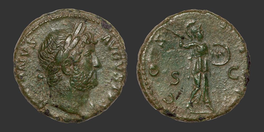Odysseus Numismatique Monnaies Romaines HADRIEN • As