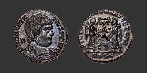 Odysseus Numismatique Monnaies Romaines MAGNENCE • Maiorina