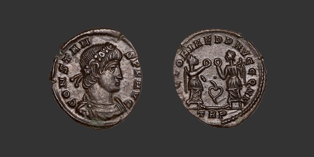 Odysseus Numismatique Monnaies Romaines CONSTANT Ier • Nummus