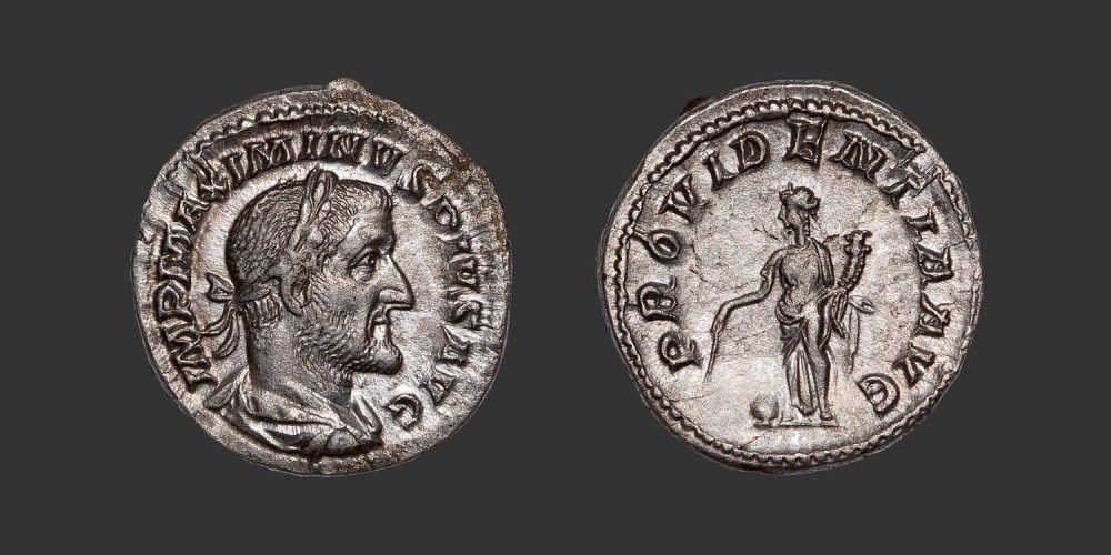 Odysseus Numismatique Monnaies Romaines MAXIMIN Ier • Denier