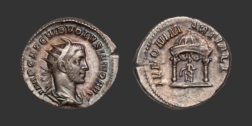 Odysseus Numismatique Monnaies Romaines VOLUSIEN • Antoninien