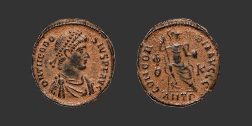 Odysseus Numismatique Monnaies Romaines THÉODOSE Ier • Nummus