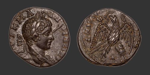 Odysseus Numismatique Monnaies Romaines Coloniales ANTIOCHE - ÉLAGABAL • Tétradrachme
