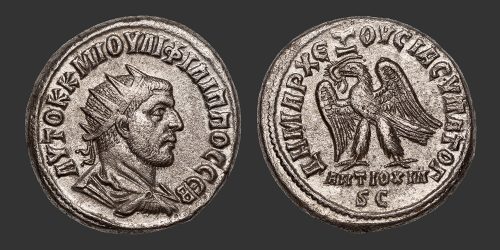 Odysseus Numismatique Monnaies Romaines Coloniales ANTIOCHE - PHILIPPE Ier • Tétradrachme