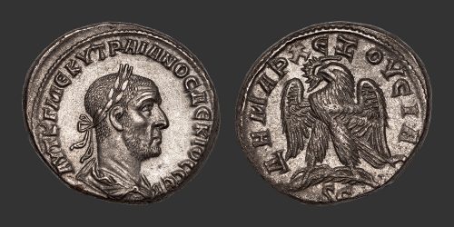 Odysseus Numismatique Monnaies Romaines Coloniales ANTIOCHE - TRAJAN DÈCE • Tétradrachme
