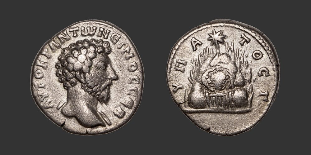 Odysseus Numismatique Monnaies Romaines Coloniales CÉSARÉE DE CAPPADOCE - MARC AURÈLE • Didrachme