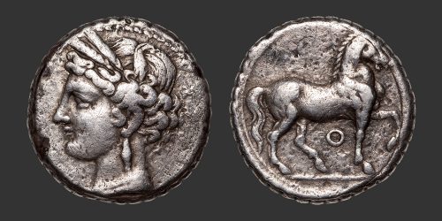 Odysseus Numismatique Monnaies Grecques ZEUGITANE - CARTHAGE • Double Shekel