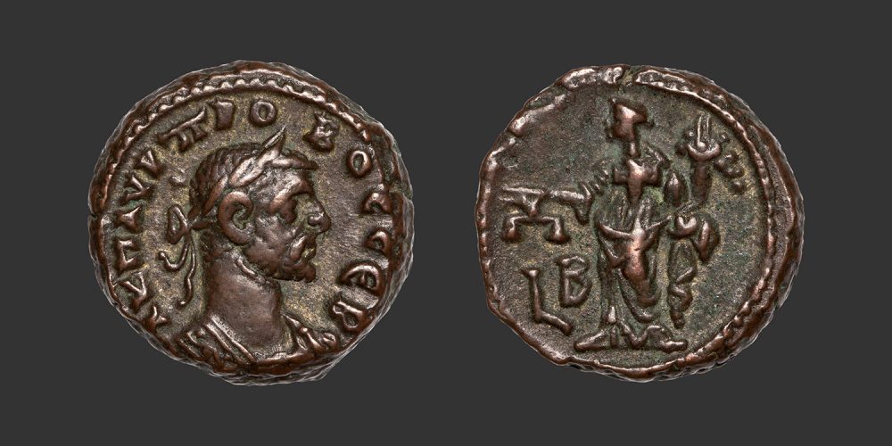 Odysseus Numismatique Monnaies Romaines Coloniales ALEXANDRIE - PROBUS • Tétradrachme