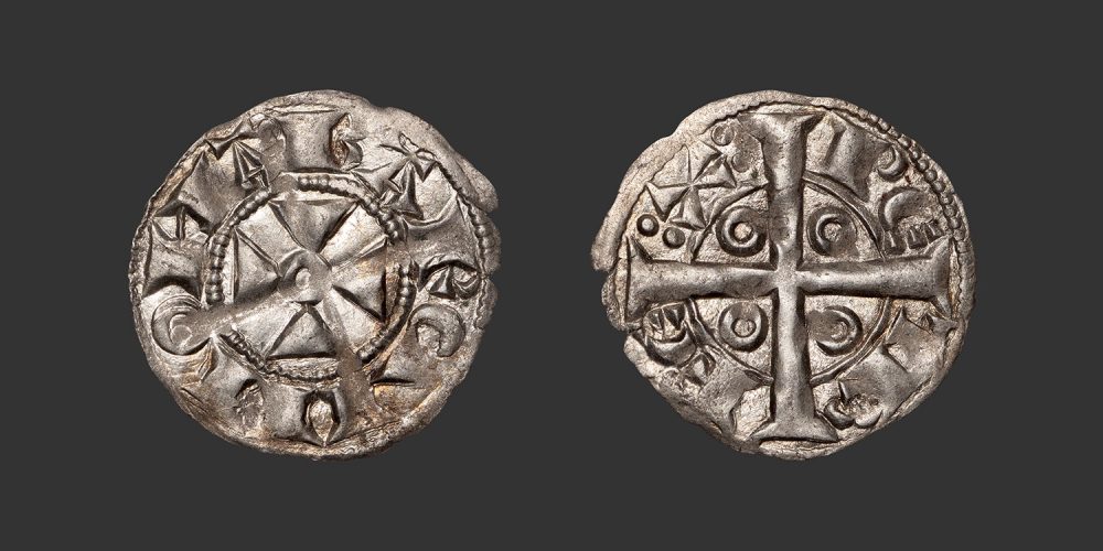 Odysseus Numismatique Monnaies Féodales CATALOGNE - BARCELONE - PIERRE Ier • Denier