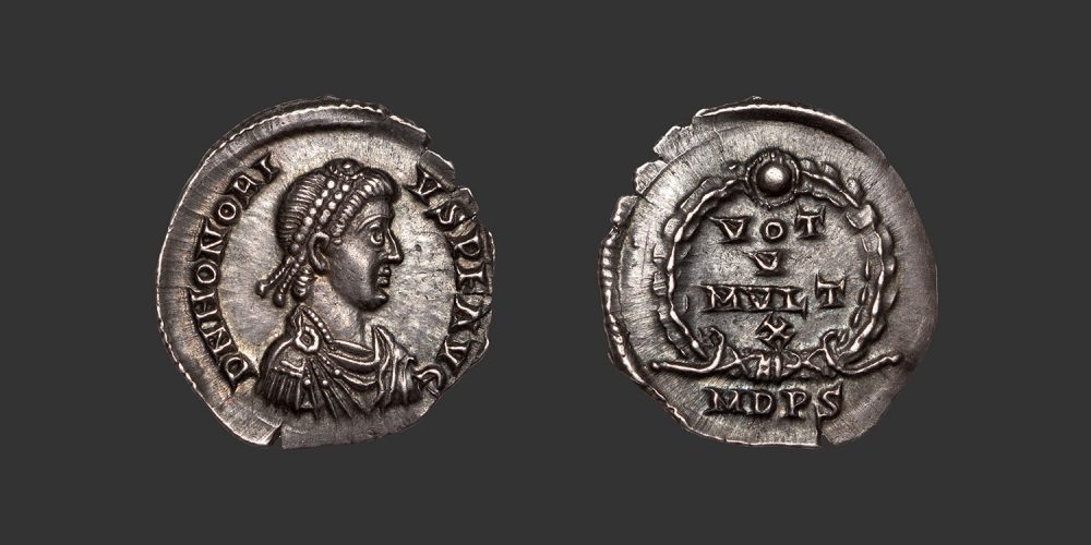 Odysseus Numismatique Monnaies Romaines HONORIUS • Silique