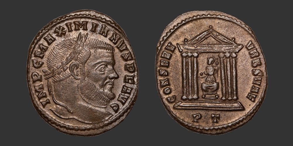 Odysseus Numismatique Monnaies Romaines MAXIMIEN • Follis
