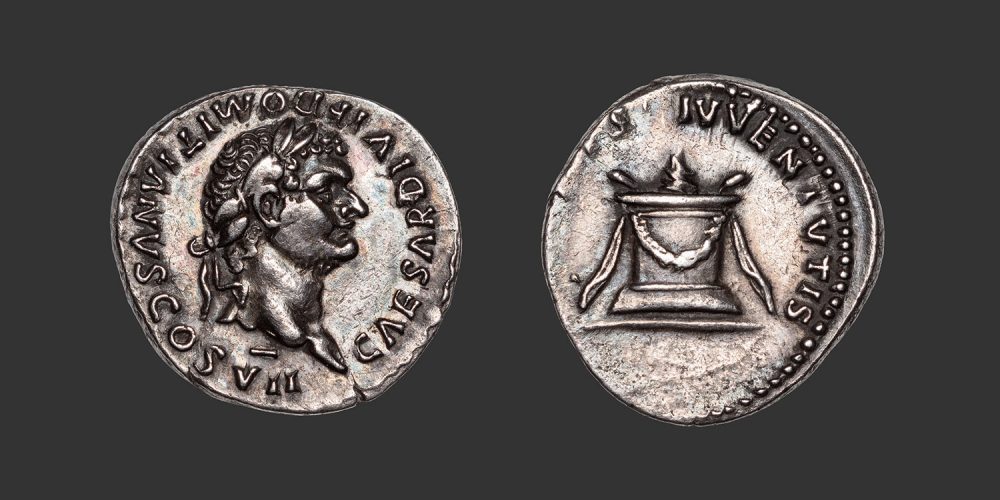 Odysseus Numismatique Monnaies Romaines DOMITIEN • Denier