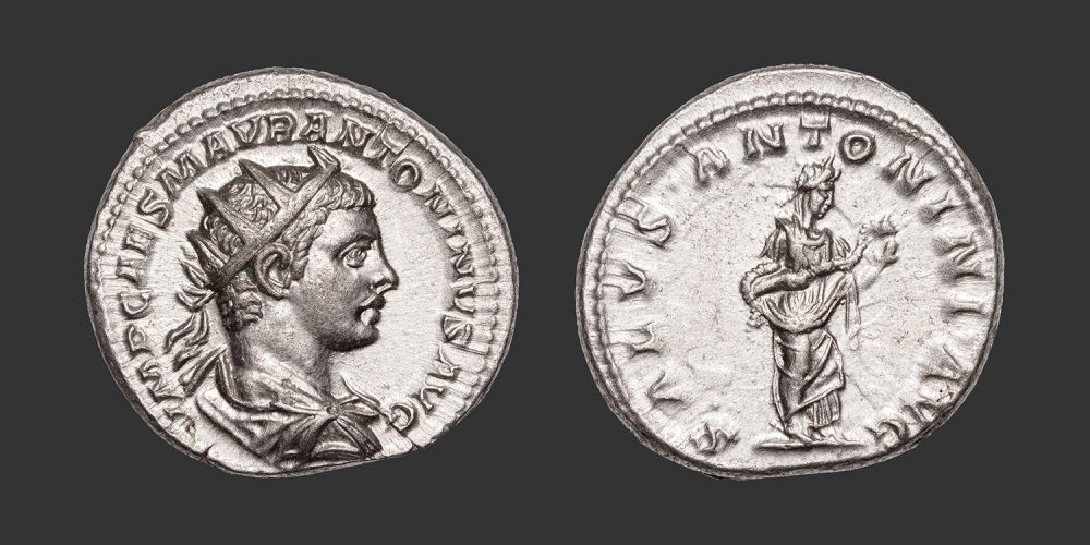 Odysseus Numismatique Monnaies Romaines ÉLAGABAL • Antoninien