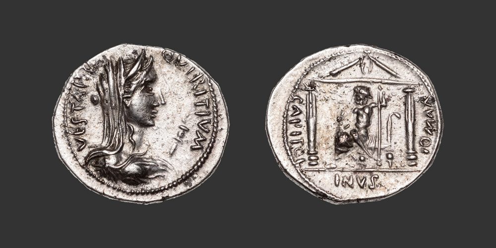 Odysseus Numismatique Monnaies Romaines GUERRES CIVILES - ANNÉE DES QUATRE EMPEREURS • Denier