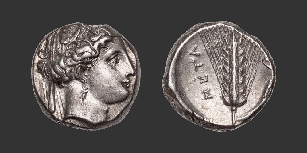Odysseus Numismatique Monnaies Grecques LUCANIE - MÉTAPONTE • Nomos