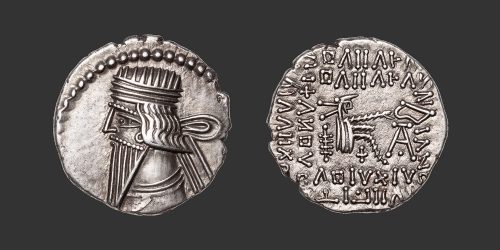 Odysseus Numismatique Monnaies Grecques PARTHES - PAKOROS I • Drachme