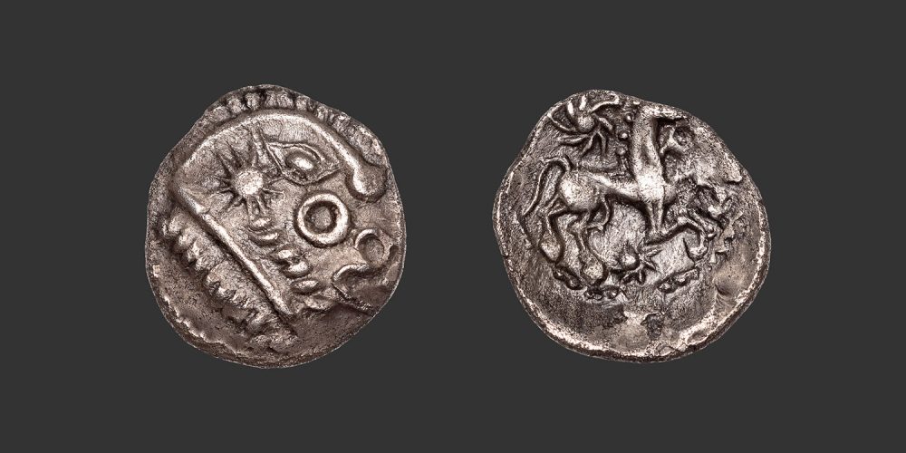 Odysseus Numismatique Monnaies Gauloises BELLOVAQUES • Quart de Statère