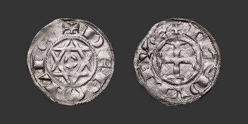 Odysseus Numismatique Monnaies Médiévales Féodales BERRY - DÉOLS - RAOUL VII • Denier