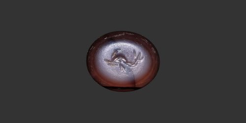 Odysseus Numismatique Glyptique Pierres Gravées DAUPHIN - NICOLO • Intaille Romaine
