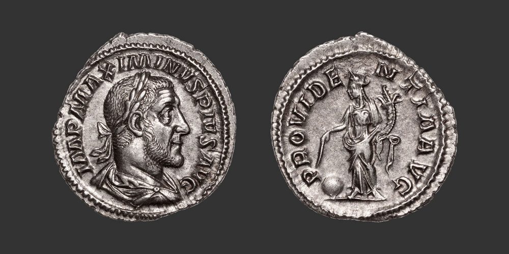Odysseus Numismatique Monnaies Romaines MAXIMIN Ier • Denier
