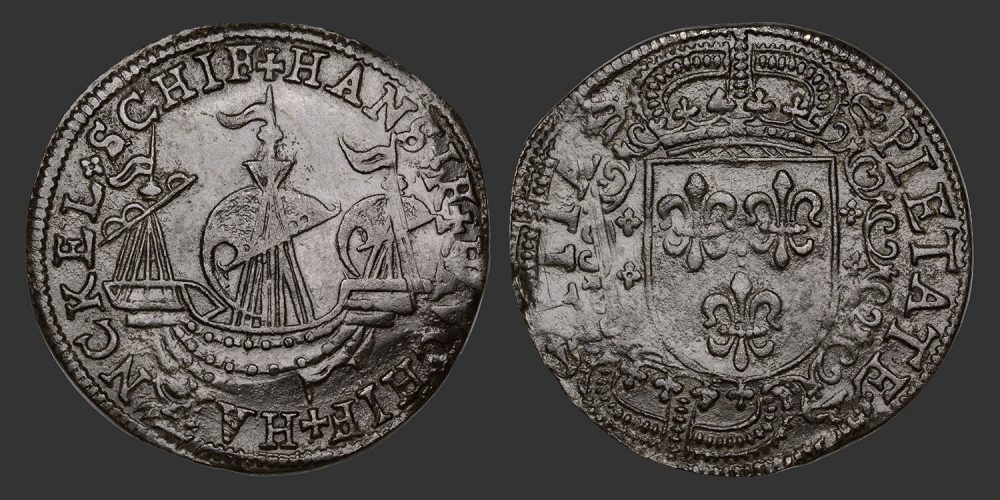 Odysseus Numismatique Monnaies Médiévales Jetons NUREMBERG - HANS KRAUWINCKEL II • Jeton