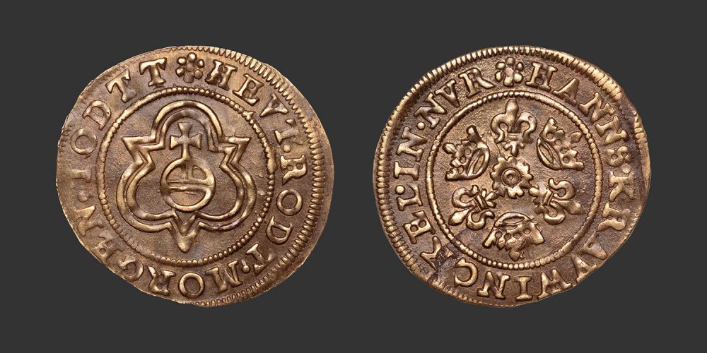 Odysseus Numismatique Monnaies Médiévales Jetons NUREMBERG - HANS KRAUWINCKEL II • Jeton