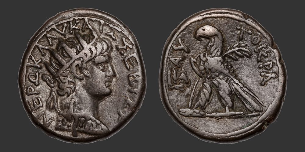 Odysseus Numismatique Monnaies Romaines Coloniales ALEXANDRIE - NÉRON • Tétradrachme