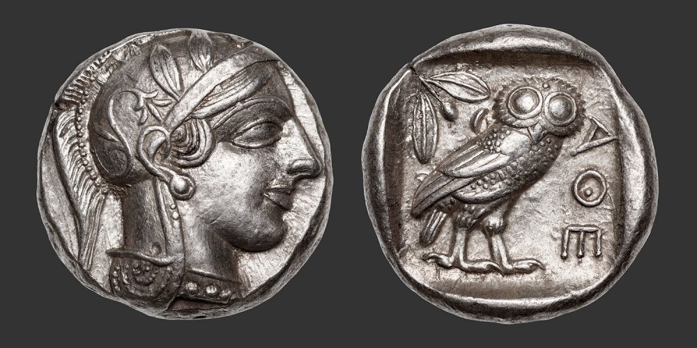 Odysseus Numismatique Monnaies Grecques ATTIQUE - ATHÈNES • Tétradrachme