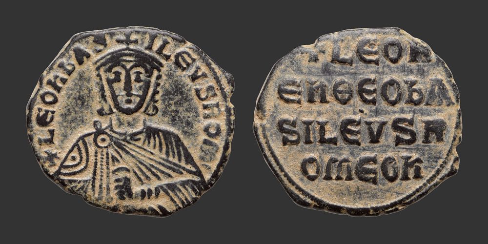 Odysseus Numismatique Monnaies Byzantines EMPIRE BYZANTIN - LÉON VI • Follis