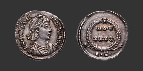 Odysseus Numismatique Monnaies Romaines CONSTANCE II • Silique