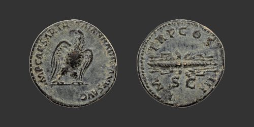 Odysseus Numismatique Monnaies Romaines HADRIEN • Quadrans