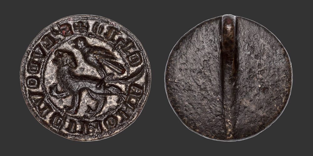 Odysseus Numismatique Monnaies Féodales LVDOVICI MONACHI • Matrice de Sceau