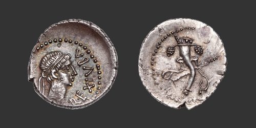 Odysseus Numismatique Monnaies Grecques MAURÉTANIE - JUBA II • Denier