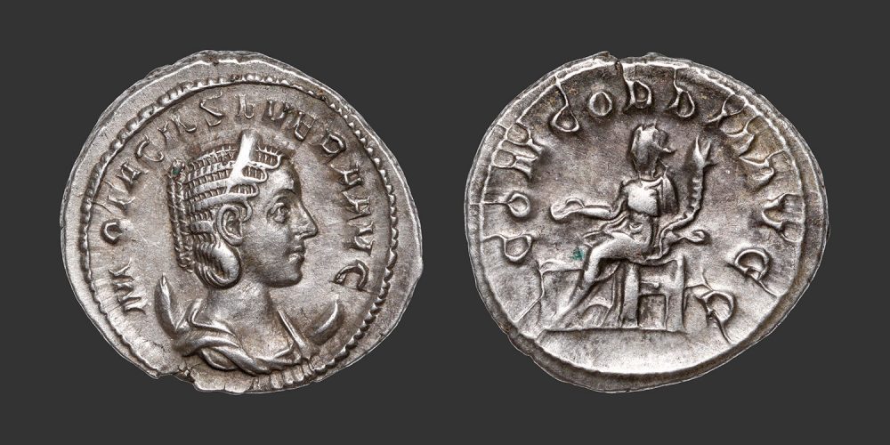 Odysseus Numismatique Monnaies Romaines OTACILIA SEVERA • Antoninien