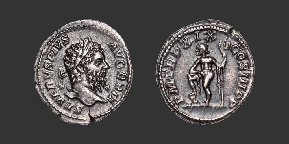 Odysseus Numismatique Monnaies Romaines SEPTIME SÉVÈRE • Denier