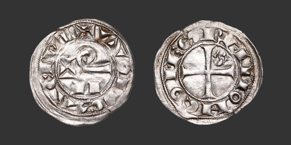 Odysseus Numismatique Monnaies Féodales TOULOUSE - RAYMOND V, VI & VII • Denier