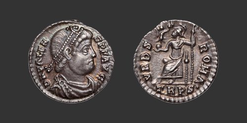 Odysseus Numismatique Monnaies Romaines VALENS • Silique
