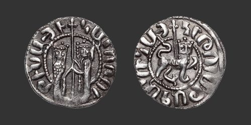Odysseus Numismatique Monnaies Orient Latin ARMÉNIE CILICIENNE - HETOUM Ier & ZABEL • Tram