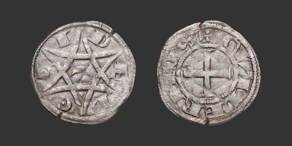 Odysseus Numismatique Monnaies Féodales DÉOLS - GUILLAUME Ier DE CHAUVIGNY • Denier