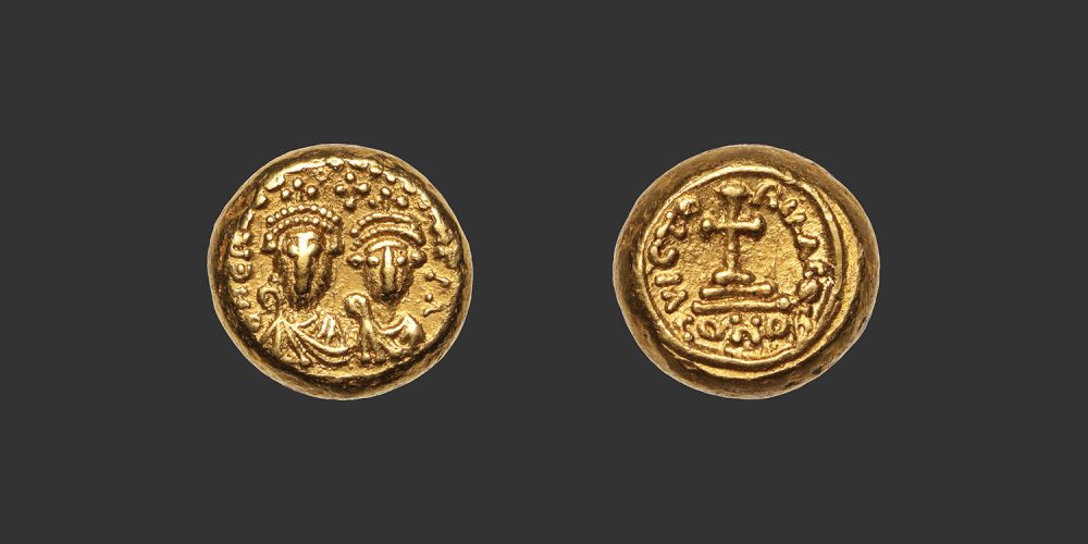 Odysseus Numismatique Monnaies Byzantines EMPIRE BYZANTIN - HÉRACLIUS & HÉRACLIUS CONSTANTIN • Solidus