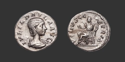 Odysseus Numismatique Monnaies Romaines JULIA PAULA • Denier