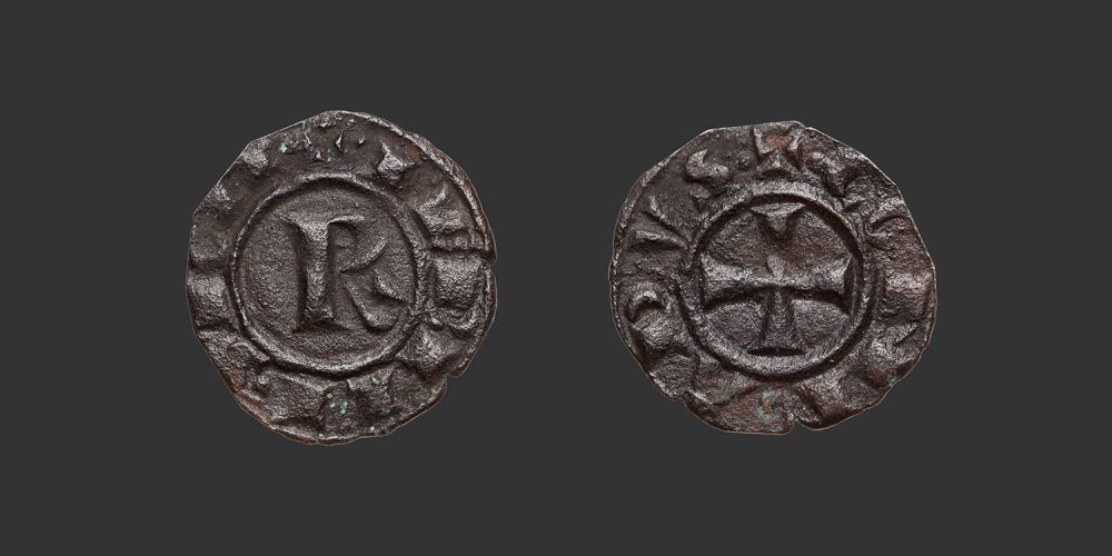 Odysseus Numismatique Monnaies Féodales ROYAUME DE SICILE - CONRAD Ier • Denier