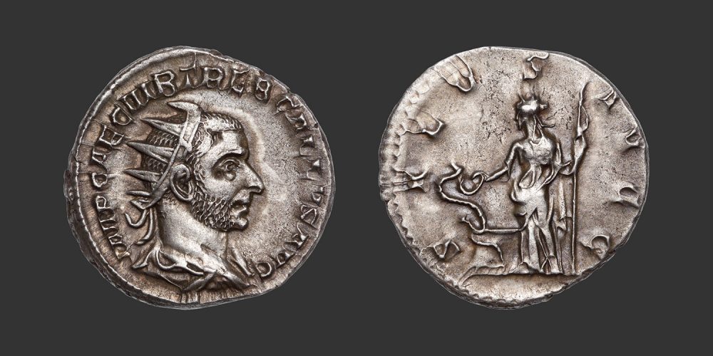 Odysseus Numismatique Monnaies Romaines TRÉBONIEN GALLE • Antoninien