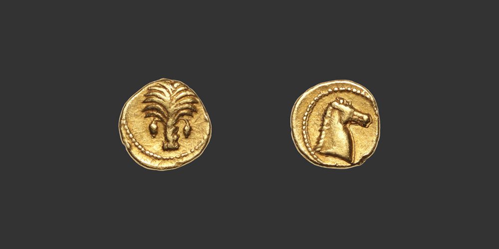 Odysseus Numismatique Monnaies Grecques ZEUGITANE - CARTHAGE • Dixième de Statère