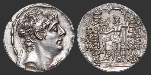 Odysseus Numismatique Monnaies Grecques ROYAUME SÉLEUCIDE - ANTIOCHOS IX PHILOPATOR • Tétradrachme
