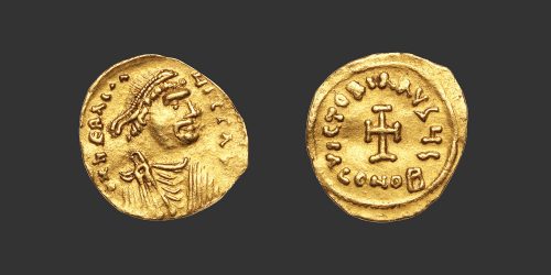 Odysseus Numismatique Monnaies Byzantines EMPIRE BYZANTIN - HÉRACLIUS • Trémissis