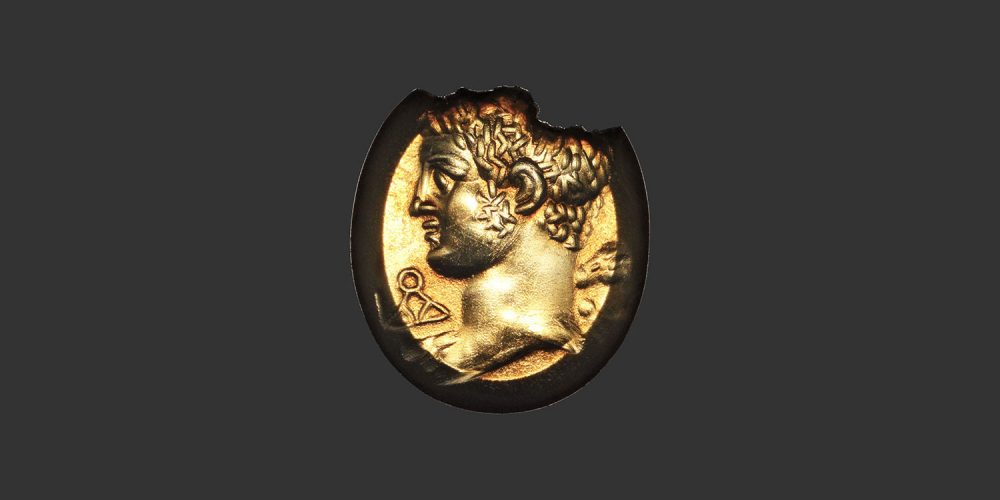 Odysseus Numismatique Glyptique Pierres Gravées HERCULE JEUNE - CALCÉDOINE • Intaille Romaine