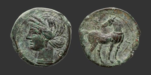 Odysseus Numismatique Monnaies Grecques CARTHAGE - DEUXIÈME GUERRE PUNIQUE • Shekel