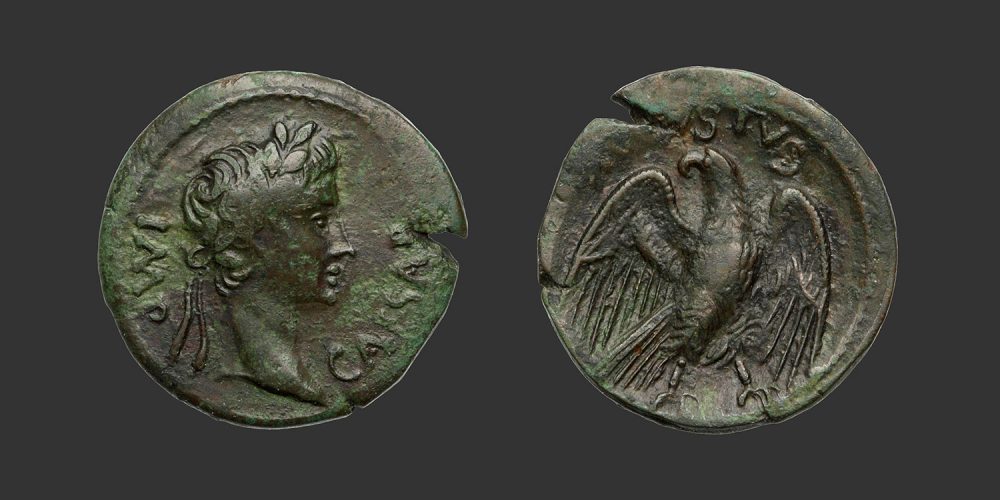 Odysseus Numismatique Monnaies Romaines Provinciales GAULE - AUGUSTE • Quadrans