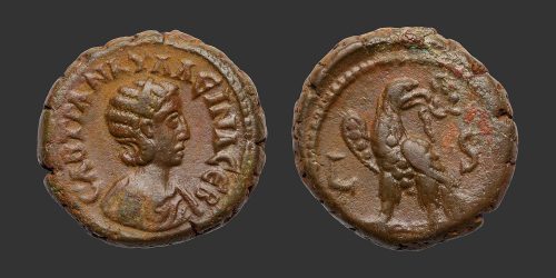 Odysseus Numismatique Monnaies Romaines Provinciales ALEXANDRIE - TRANQUILLINE • Tétradrachme